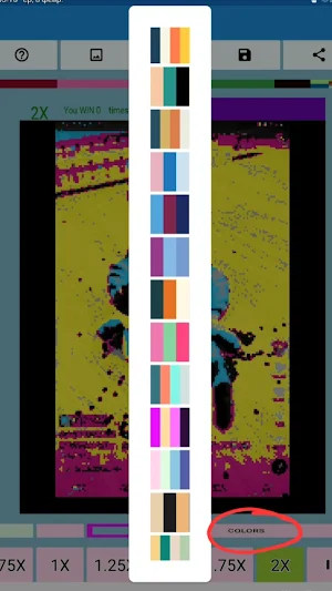 Video coloring book Screenshot 2