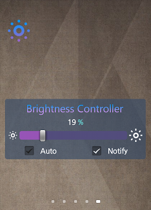 Brightness Controller Screenshot 1