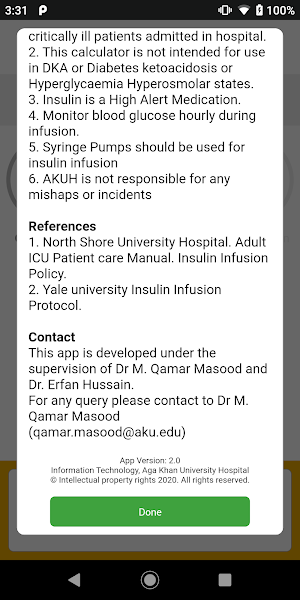 Insulin Calculator Screenshot 1