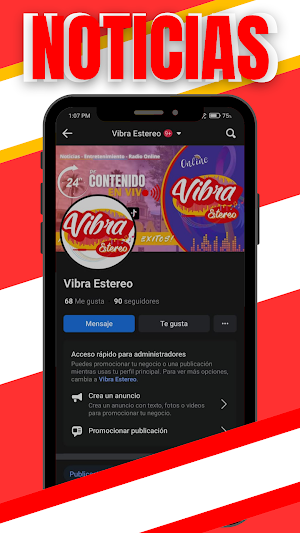 Vibra Estereo Screenshot 2