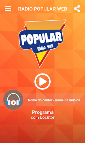 Rádio Popular web Screenshot 0