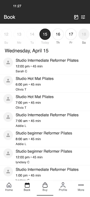 The Studio Pilates Lexington Screenshot 1