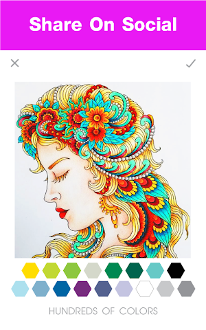 Adult Coloring Books  Color By Screenshot 3