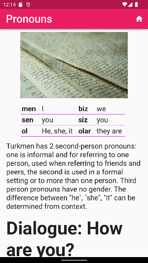 Modern Turkmen Screenshot 1