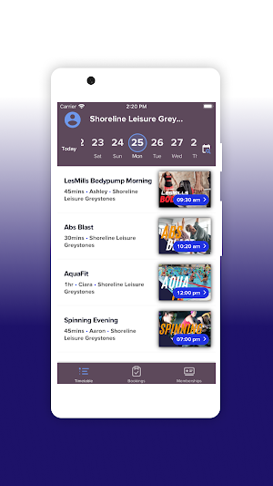 Shoreline Leisure Greystones Screenshot 1