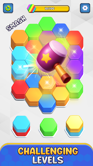 Hexa Color Sort: Sorting Games Screenshot 1