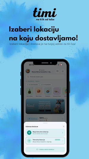 Timi Dostava: Hrana i drugo Screenshot 2