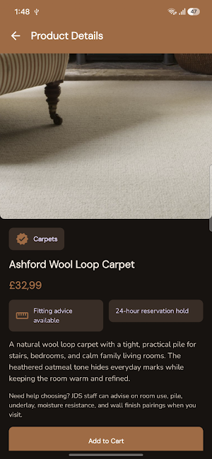 JDS Flooring Market Screenshot 1