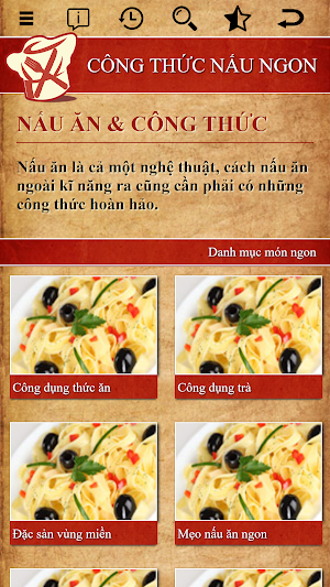 Nấu ăn ngon - Công thức nấu ăn Screenshot 0