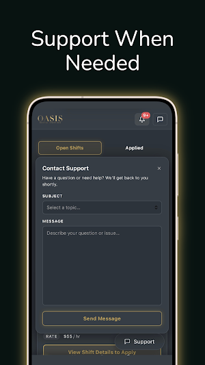 Oasis - Dental staffing Screenshot 2