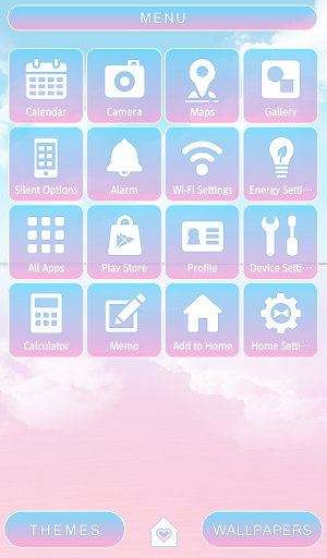 Pink Lagoon Theme Screenshot 1
