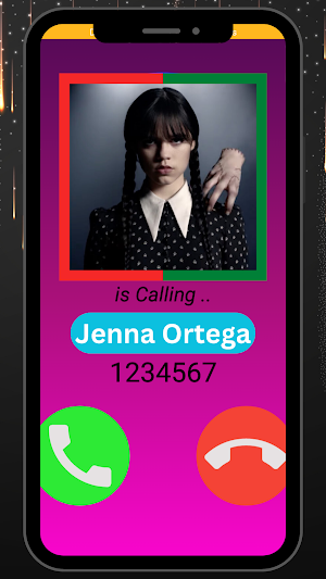 Jenna Ortega fake call Screenshot 2