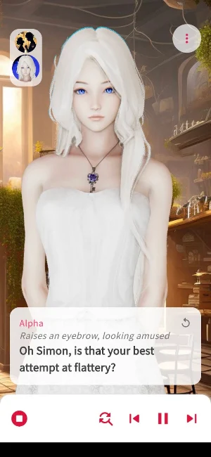 AiVerse: Visual Novel AI Chat Screenshot 2