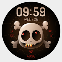Skull Watch Face