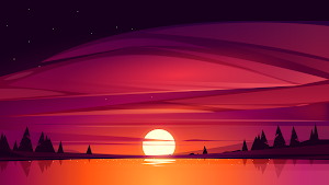 Artistic Sunset Wallpapers Screenshot 1