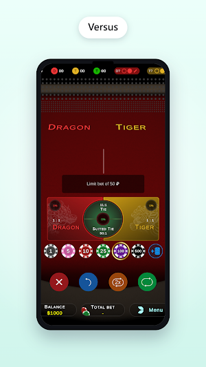 Dragon tiger Screenshot 1