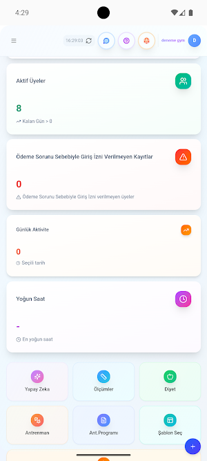 FitSoft Yönetim Screenshot 3