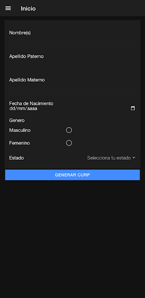 Curp Buscar Screenshot 0