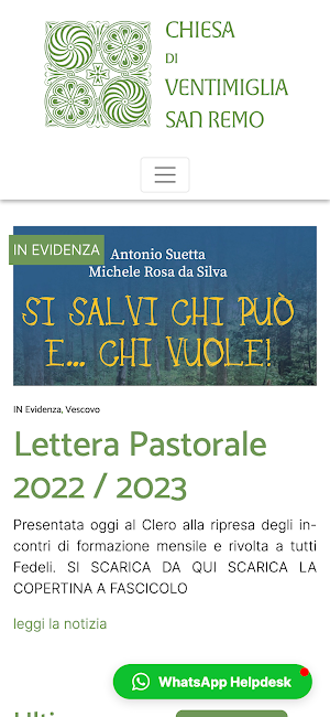 Diocesi di Ventimiglia SanRemo Screenshot 2