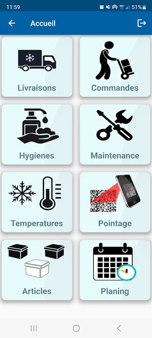 Gestlivraison Screenshot 1