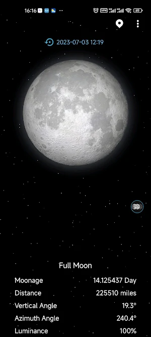 Moon Phase - Weather Moon Screenshot 1