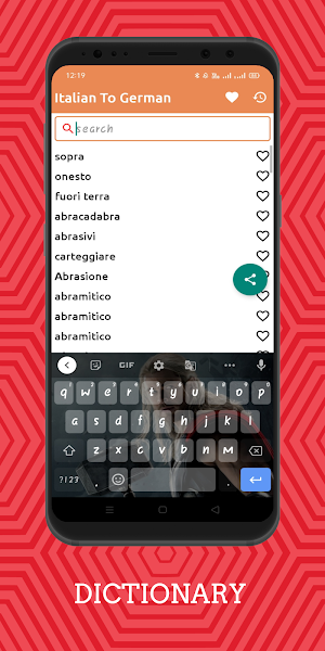 Italian To German Dictionary Offline Screenshot 1