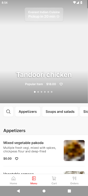 Everest Indian Cuisine Screenshot 1