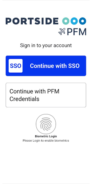 PFM Mobile Screenshot 0