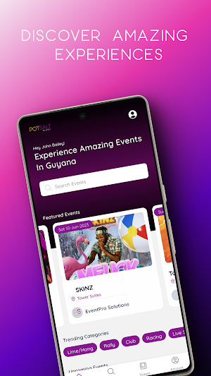 Potsalt Events Screenshot 0