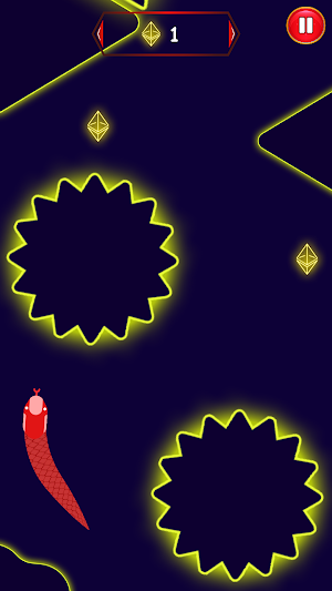 Neon Serpent Dash Screenshot 2
