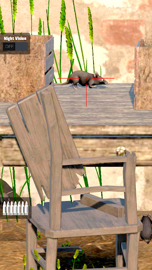 Air Rifle 3D: Rat Sniper Screenshot 1