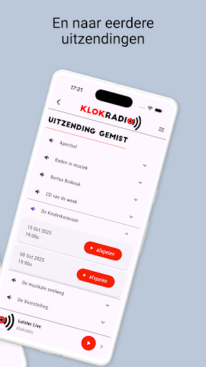 Klokradio Screenshot 3