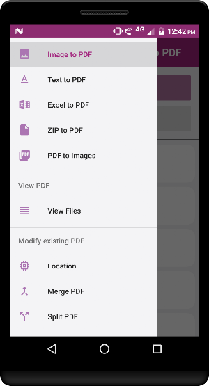 PDF Creator and  Images to PDF Screenshot 1