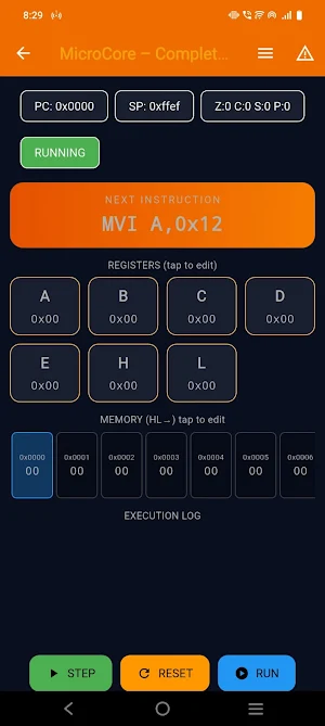 Microprocessor Visual Learning Screenshot 2