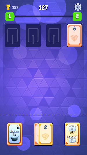 2048 PowerOf2 Merge Card Screenshot 1