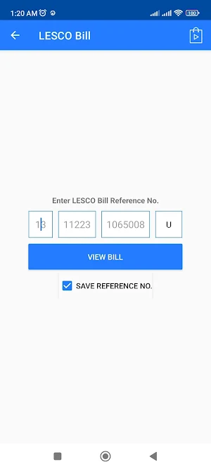 Electricity Bill Checker App Screenshot 2