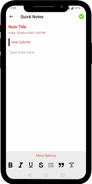 Quick Notes Screenshot 2
