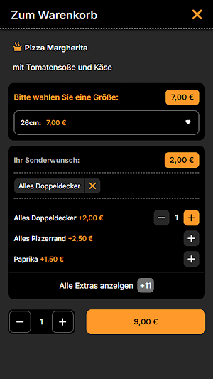 Pizza Blitz Amigo Emsdetten Screenshot 3