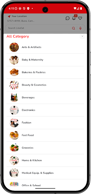 LinxEat - Order Food & More Screenshot 1