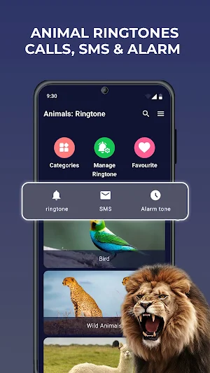 Animal ringtones-Animal sounds Screenshot 0