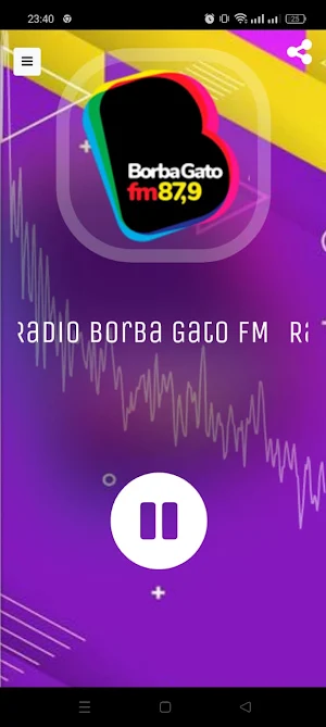 Radio Borba Gato fm Screenshot 1