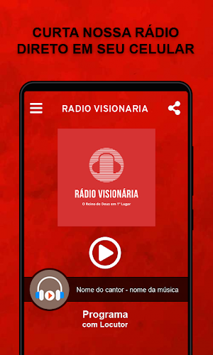 Rádio Visionária Screenshot 0