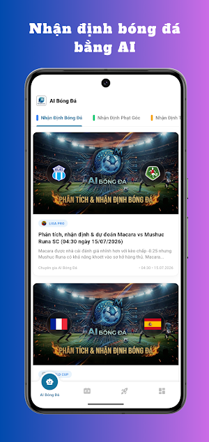 AI Bóng Đá Screenshot 0