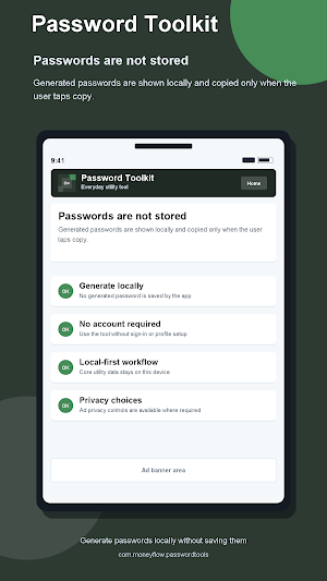 Password Toolkit Screenshot 2