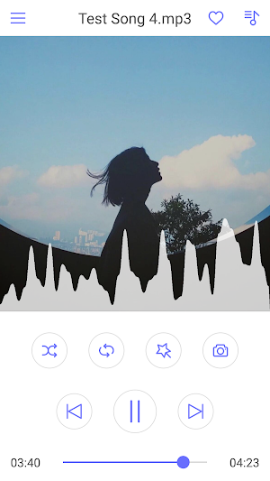 Easy Music Player (MP3 Audio Player & All Formats) Screenshot 3