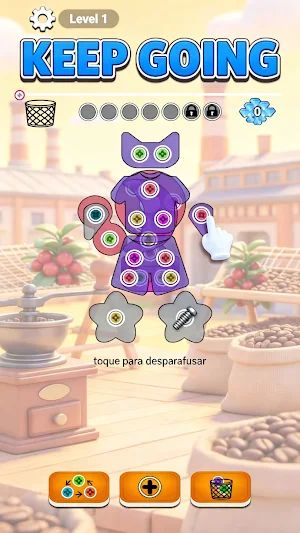 coffee screwpuzzle Screenshot 1