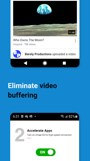 Virtual 5G for Android Screenshot 1