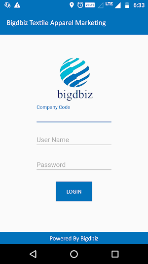 Bigdbiz Textile Apparel Marketing Screenshot 0