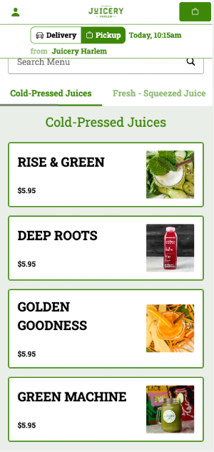 Juicery Harlem Screenshot 2