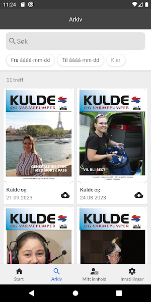 Kulde & Varmepumper Screenshot 1